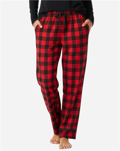 Boxercraft Women's Cuff Flannel Pants - Boxercraft BW6603