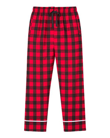 Boxercraft Youth Wide Cuff Flannel Pants - Boxercraft BY6603