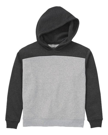 Boxercraft Youth Colorblocked Hooded Sweatshirt - Boxercraft BY5404