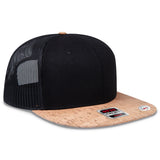 OTTO CAP® OTTO SNAP 6 Panel Pro Style Mesh Back Trucker Snapback Hat OTTO 141-1070