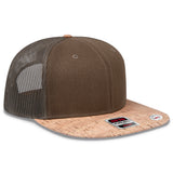 OTTO CAP® OTTO SNAP 6 Panel Pro Style Mesh Back Trucker Snapback Hat OTTO 141-1070
