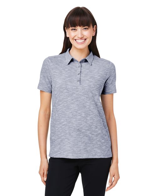 North End Women's Eclipse Jacquard Polo - North End 14110