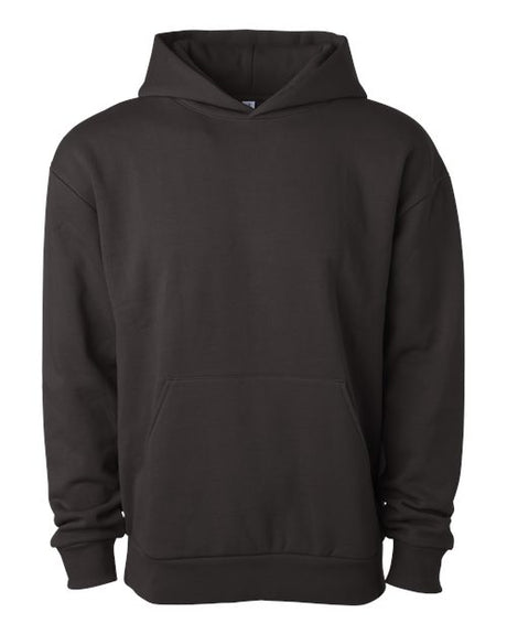 Independent Trading Co. IND330BLV Unisex Boulevard Heavyweight Hooded Sweatshirt | Wholesale Boxy Hoodie