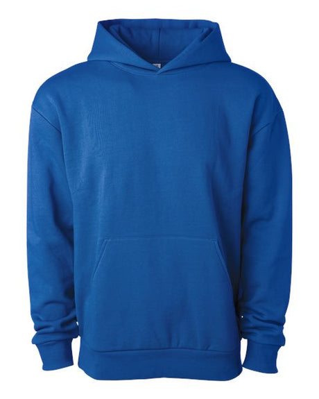 Independent Trading Co. IND330BLV Unisex Boulevard Heavyweight Hooded Sweatshirt | Wholesale Boxy Hoodie