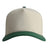 Imperial 5068 The Persimmon Two-Tone Cap Putty/Forest Green