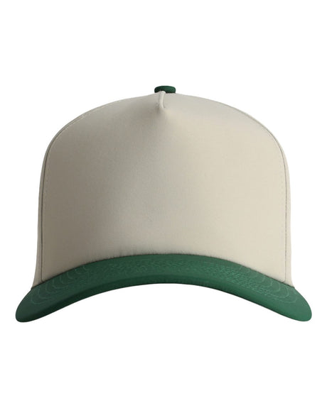 Imperial 5068 The Persimmon Two-Tone Cap Putty/Forest Green