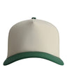 Imperial 5068 The Persimmon Two-Tone Cap Putty/Forest Green