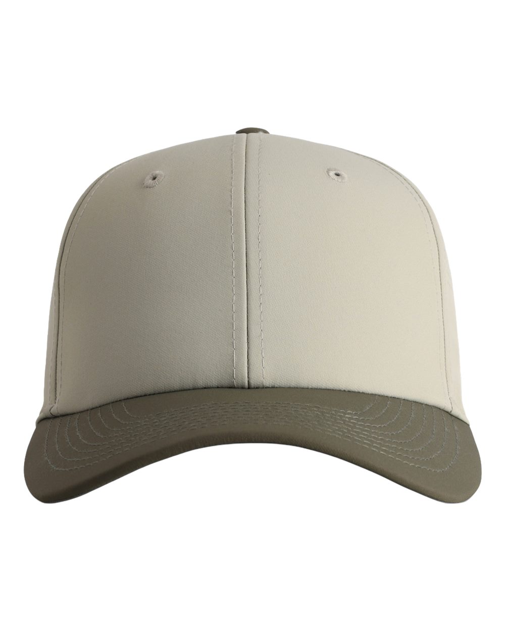Imperial 7064 The Elements Recycled Two-Tone Performance Cap Putty/Olive Green