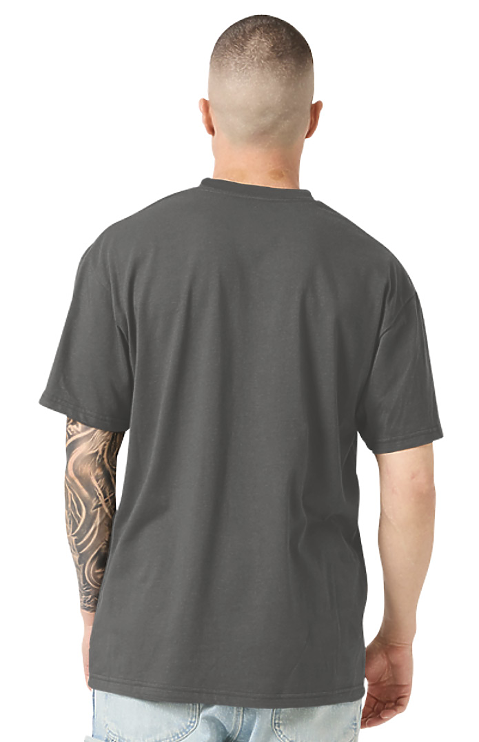 Royal Apparel 14151PD Unisex Premium Pigment Dyed Tee - Charcoal