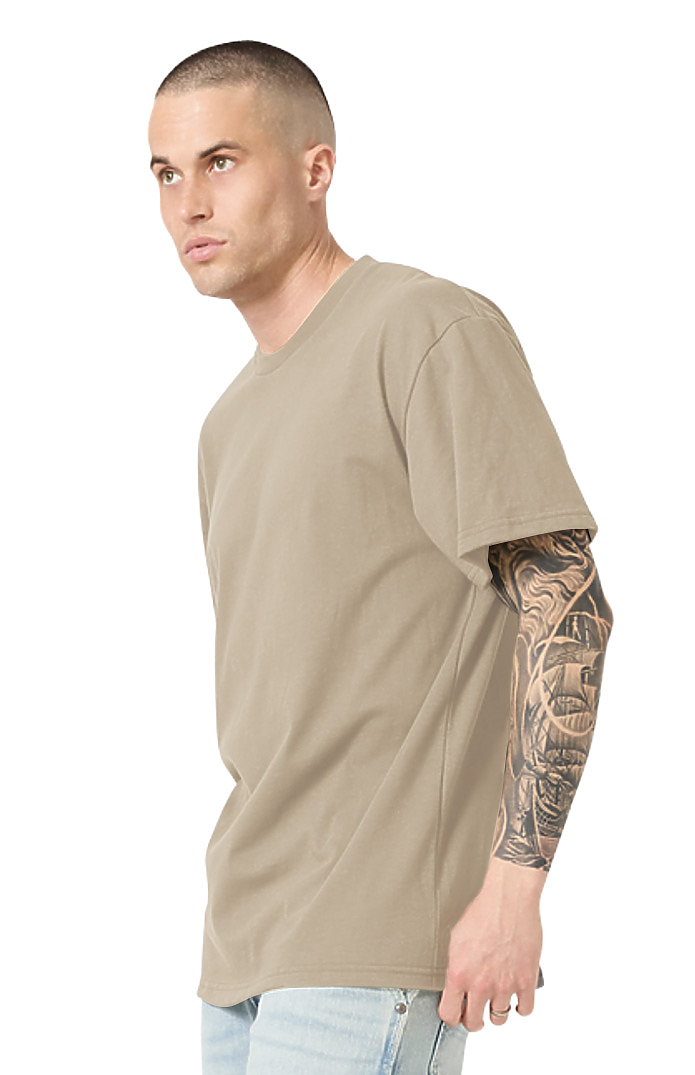 Royal Apparel 14151PD Unisex Premium Pigment Dyed Tee - Khaki