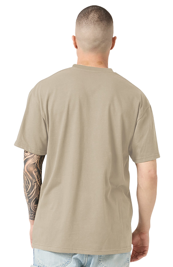 Royal Apparel 14151PD Unisex Premium Pigment Dyed Tee - Khaki