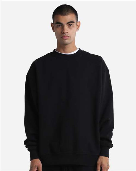 Shaka Wear Unisex Max Heavy Fleece Garment-Dyed Crewneck Sweatshirt - Shaka Wear SHGMC