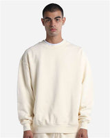 Shaka Wear Unisex Max Heavy Garment-Dyed Crewneck Sweatshirt - Shaka Wear SHGMC