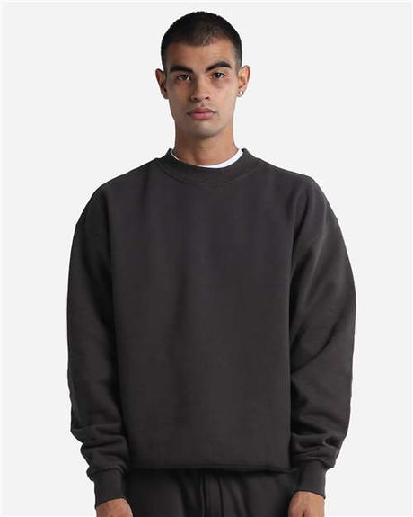 Shaka Wear Unisex Max Heavy Fleece Garment-Dyed Crewneck Sweatshirt - Shaka Wear SHGMC
