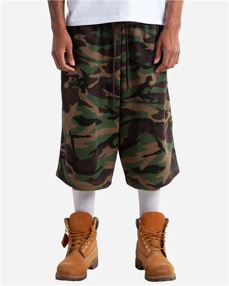 Shaka Wear Unisex Baggy Fleece Shorts - Shaka Wear SHLFBS
