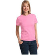 Joe's USA Womens Heavyweight 6.1-ounce, 100% Soft Spun Cotton T-Shirts in 37 Colors XS-4XL Joe's USA Candy Pink XS