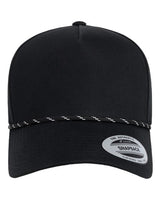 YP Classics 5079BD Retro Cotton Blend Five-Panel Rope Cap