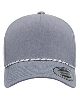 YP Classics 5389BD Five-Panel Perforated Rope Cap