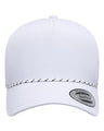 YP Classics 5389BD Five-Panel Perforated Rope Cap
