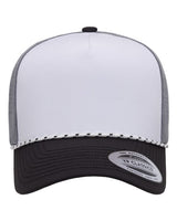 YP Classics 5389BD Five-Panel Perforated Rope Cap