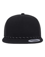 YP Classics 6006BD Classic Five-Panel Trucker Rope Cap