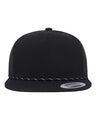 YP Classics 6006BD Classic Five-Panel Trucker Rope Cap