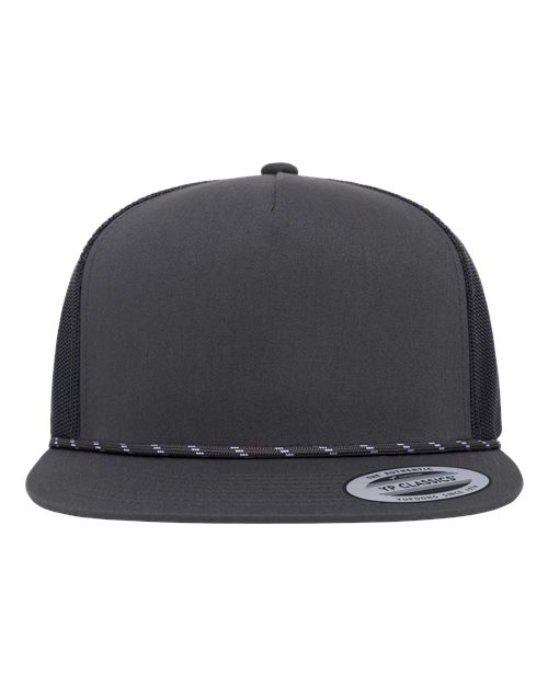 YP Classics 6006BD Classic Five-Panel Trucker Rope Cap