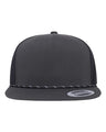 YP Classics 6006BD Classic Five-Panel Trucker Rope Cap