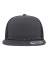 YP Classics 6006BD Classic Five-Panel Trucker Rope Cap
