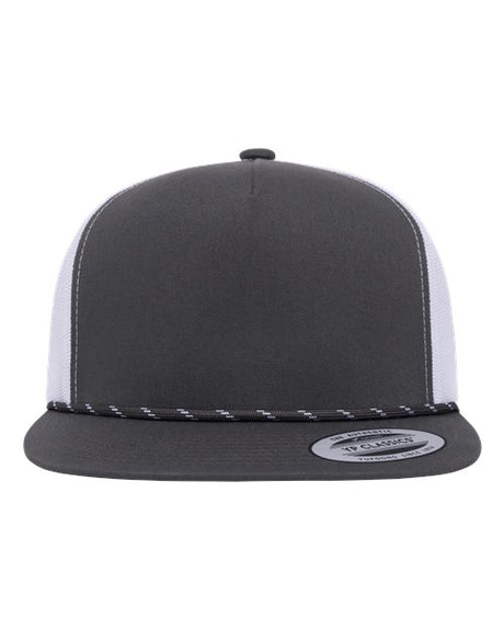 YP Classics 6006BD Classic Five-Panel Trucker Rope Cap