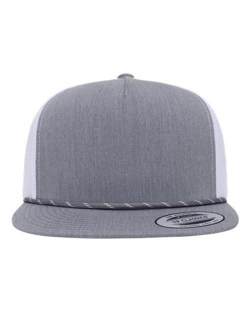 YP Classics 6006BD Classic Five-Panel Trucker Rope Cap