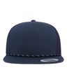 YP Classics 6006BD Classic Five-Panel Trucker Rope Cap