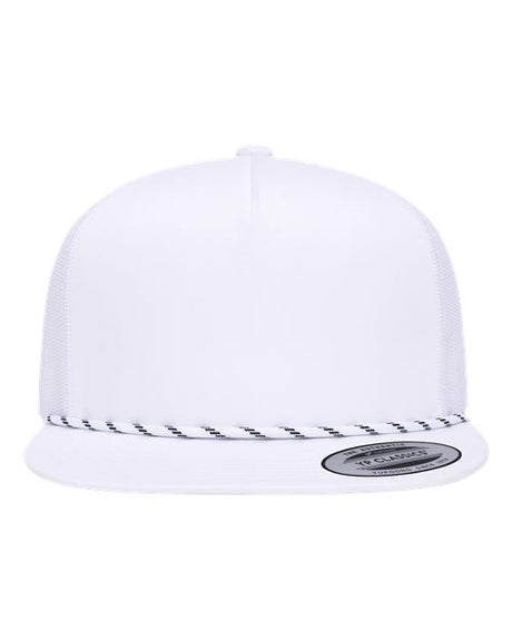 YP Classics 6006BD Classic Five-Panel Trucker Rope Cap