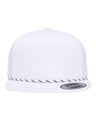 YP Classics 6006BD Classic Five-Panel Trucker Rope Cap