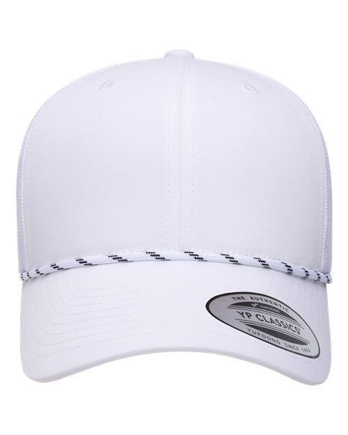 YP Classics 6606BD Retro Trucker Rope Cap
