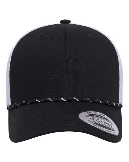 YP Classics 6606BD Retro Trucker Rope Cap