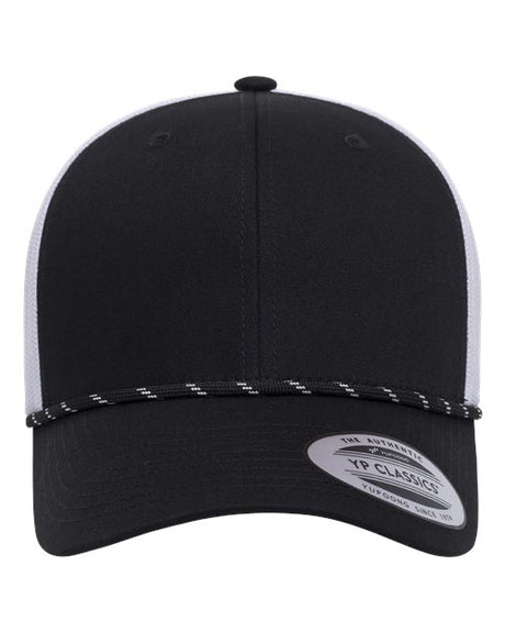 YP Classics 6606BD Retro Trucker Rope Cap