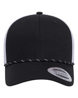YP Classics 6606BD Retro Trucker Rope Cap