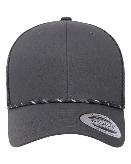 YP Classics 6606BD Retro Trucker Rope Cap