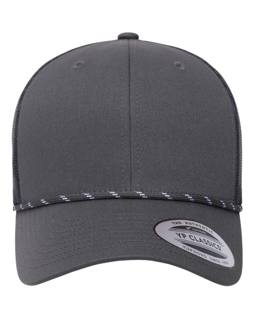 YP Classics 6606BD Retro Trucker Rope Cap