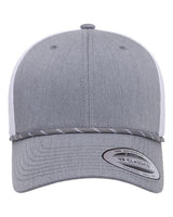 YP Classics 6606BD Retro Trucker Rope Cap