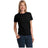 Joe's USA Womens Heavyweight 6.1-ounce, 100% Soft Spun Cotton T-Shirts in 37 Colors XS-4XL Joe's USA Jet Black XS