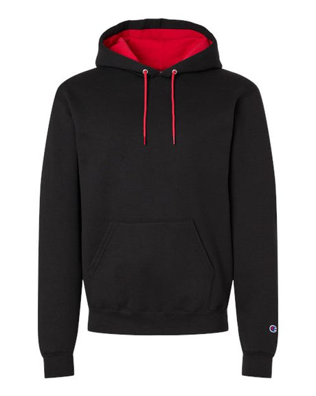Champion S7CB0 Unisex Powerblend® Contrast Color Hooded Sweatshirt