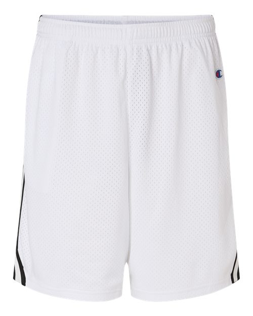 Champion SM1600 Unisex 7" Game Mesh Shorts with Side Stripe