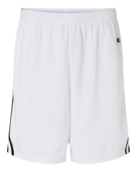 Champion SM1600 Unisex 7" Game Mesh Shorts with Side Stripe