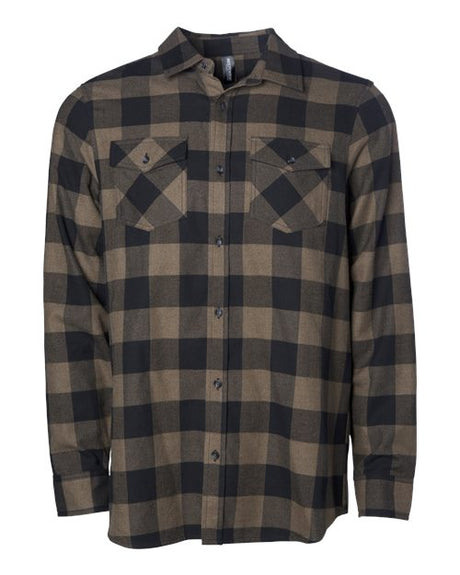 Independent Trading Co. Unisex Flannel Shirt - Independent Trading Co. EXP50F