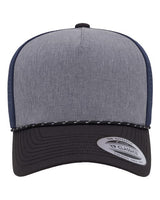 YP Classics 5389BD Five-Panel Perforated Rope Cap
