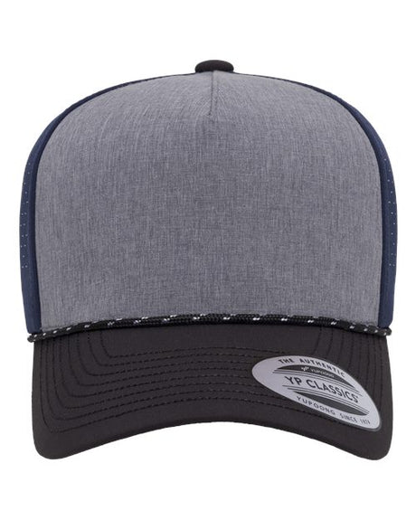 YP Classics 5389BD Five-Panel Perforated Rope Cap