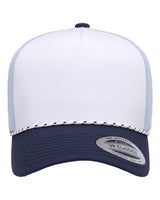 YP Classics 5389BD Five-Panel Perforated Rope Cap