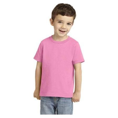 Joe's USA Toddler 5.4-oz 100% Cotton T-Shirt Joe's USA Candy Pink 4T